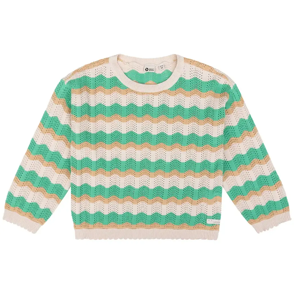 Gebreide trui Fancy (camel sand)
