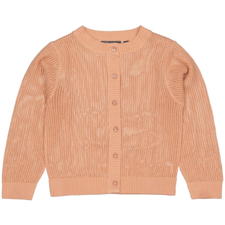 Gebreid vest Bertona (salmon)