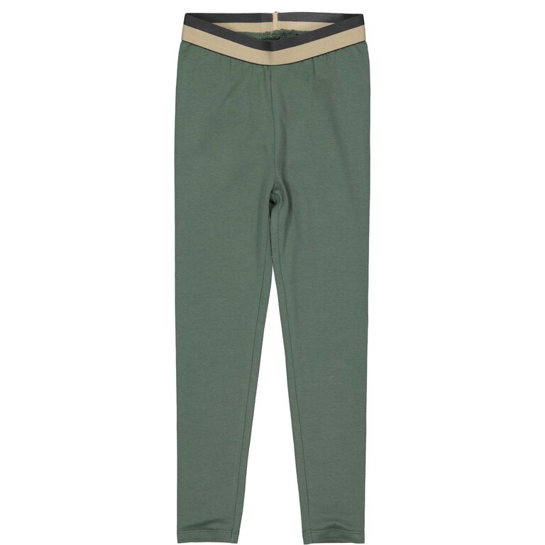 Legging Bloem (dark green)