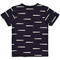 Quapi T-shirt Badr (aop blue text)