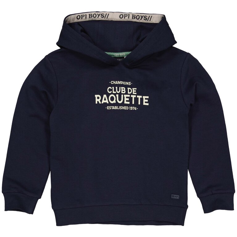 Trui hoodie Bernt (dark blue)