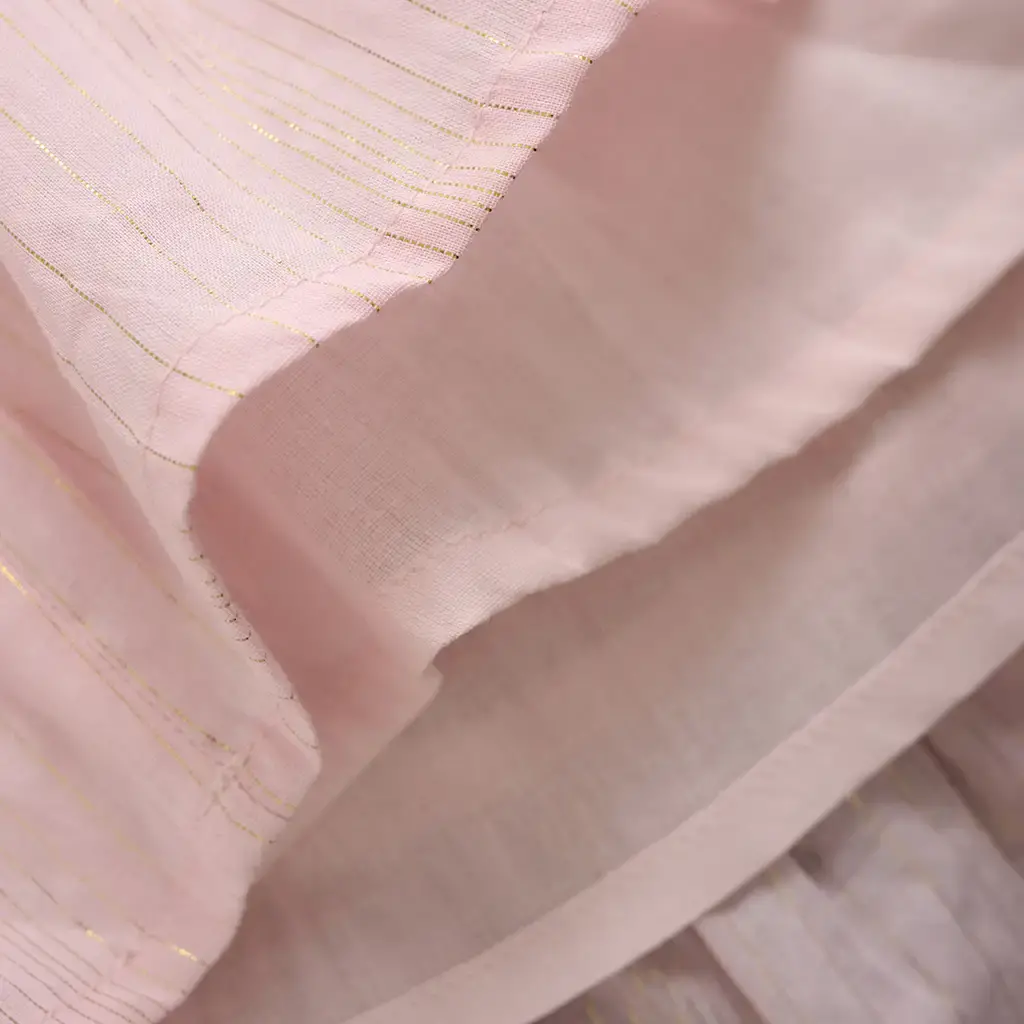 Rokje lurex (bridal rose)