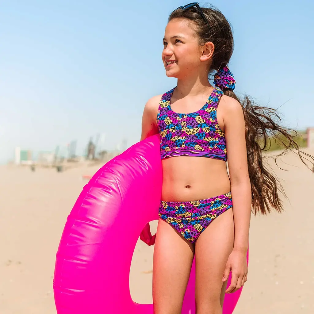 Bikini Miami Beach REVERSIBLE  (funky zebra)