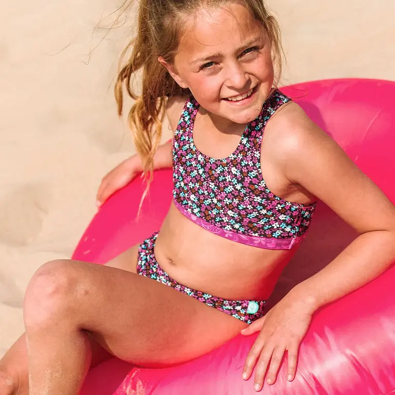 Bikini Miami Beach REVERSIBLE (flower field)