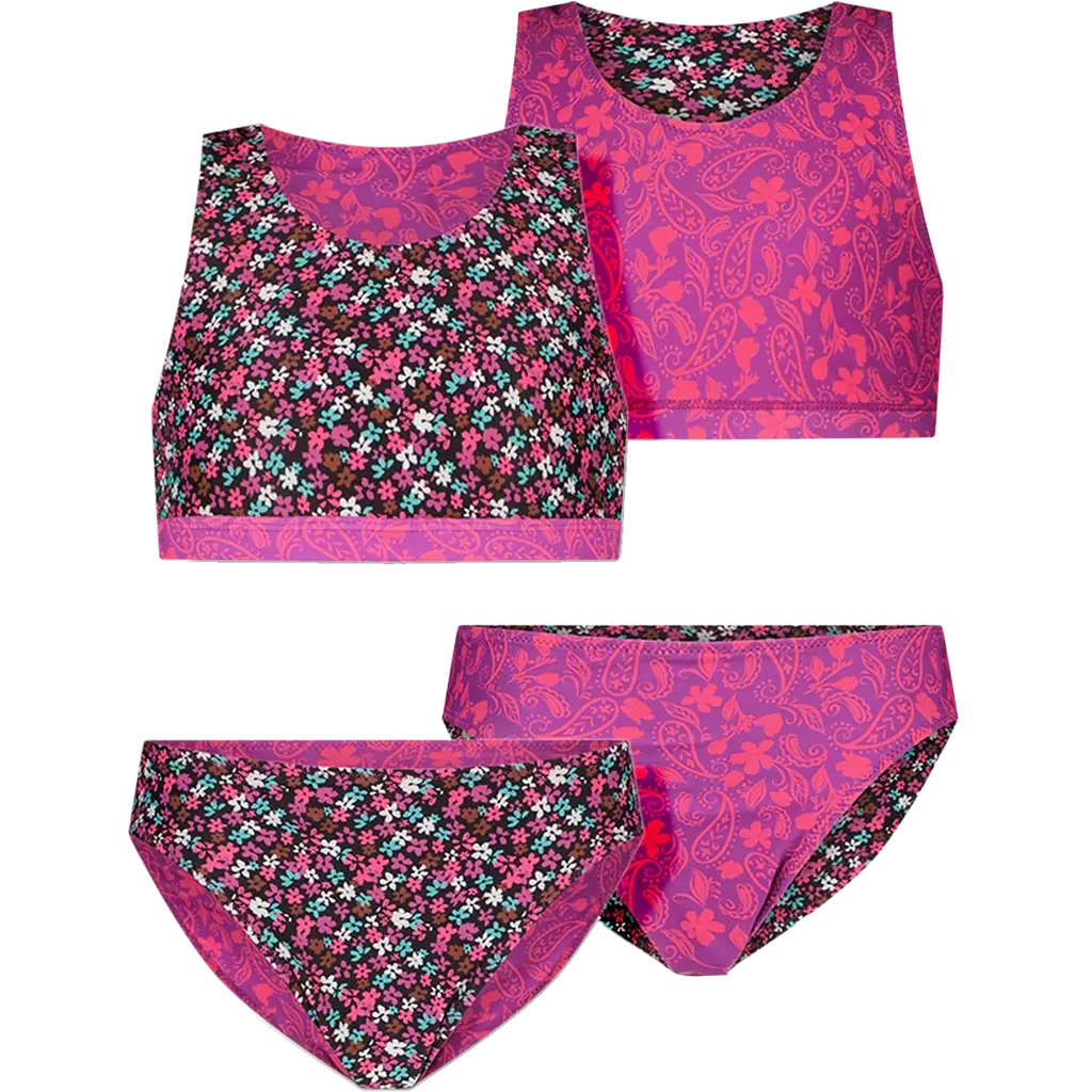 Bikini Miami Beach REVERSIBLE (flower field)