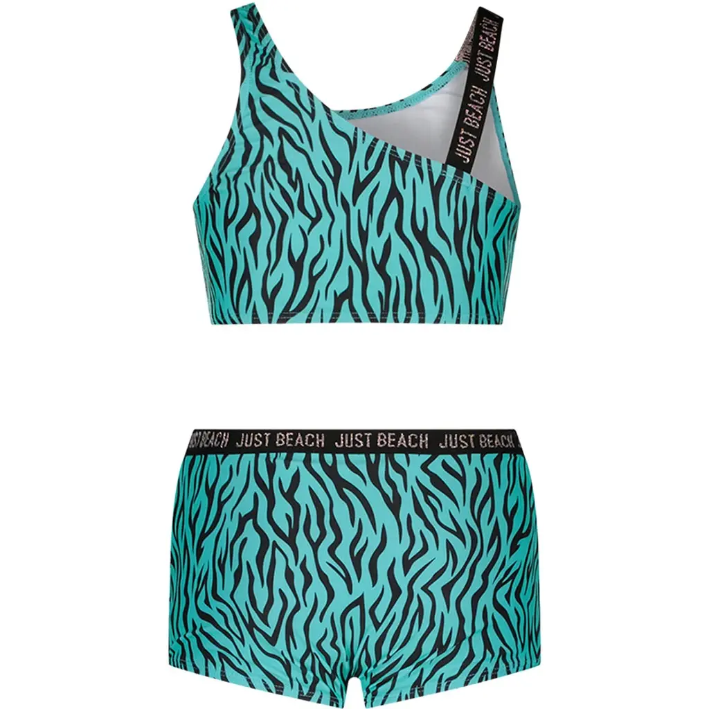 Bikini Waikiki Bay (turquoise zebra)