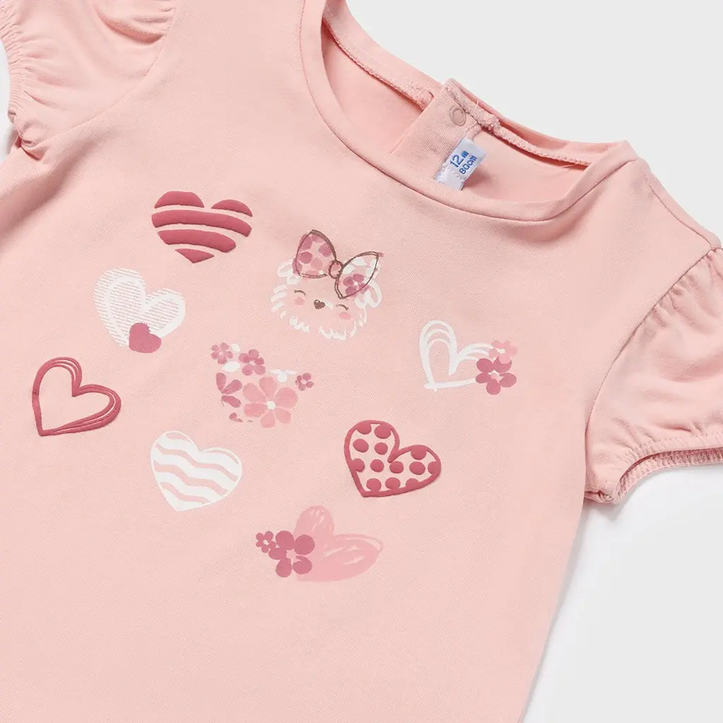 T-shirt met haarbandje (cake)