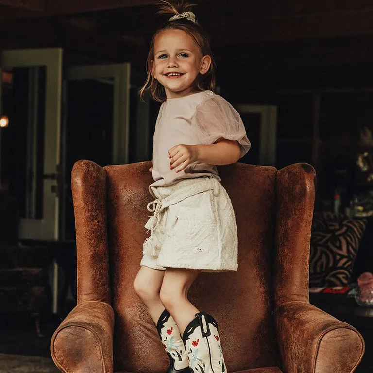 Korte broek Yula (creme)