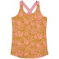 Quapi Singlet Birthe (aop pink leaves)