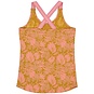 Quapi Singlet Birthe (aop pink leaves)