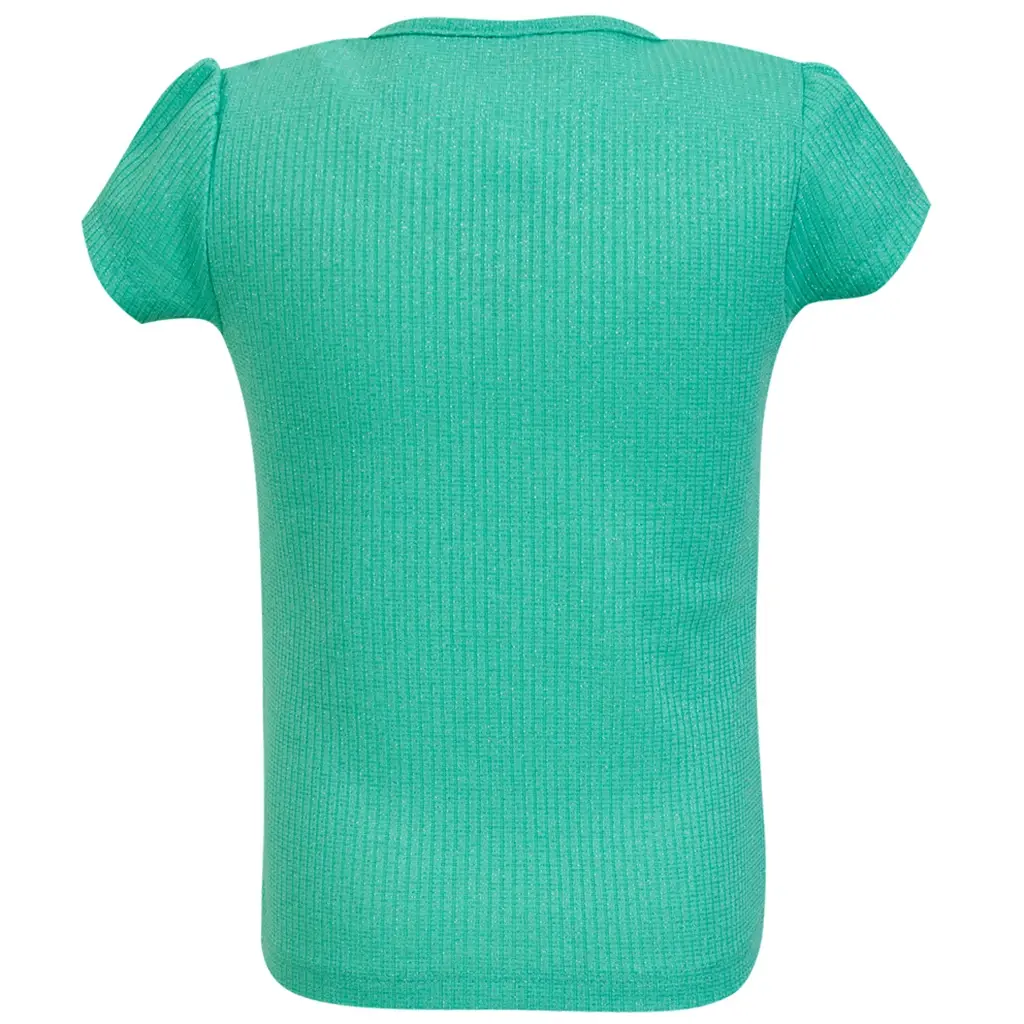 Cropped t-shirt Alina (green)