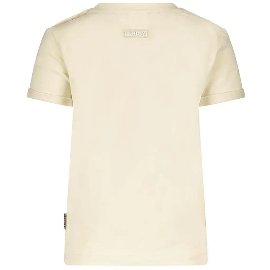 T-shirtje B. Blush (ecru)