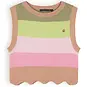 Nono Gebreide top/spencer Kosmic cropped (sand blush)