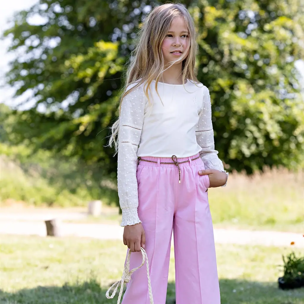 Broek Sayla palazzo (cotton candy)