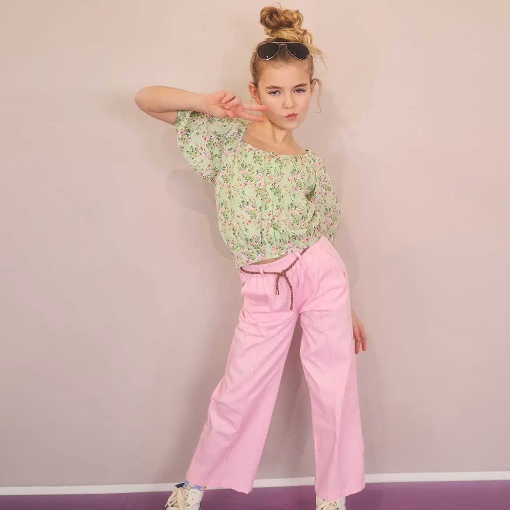 Broek Sayla palazzo (cotton candy)