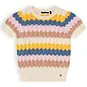 Nono Gebreide top Kae (pearled ivory)