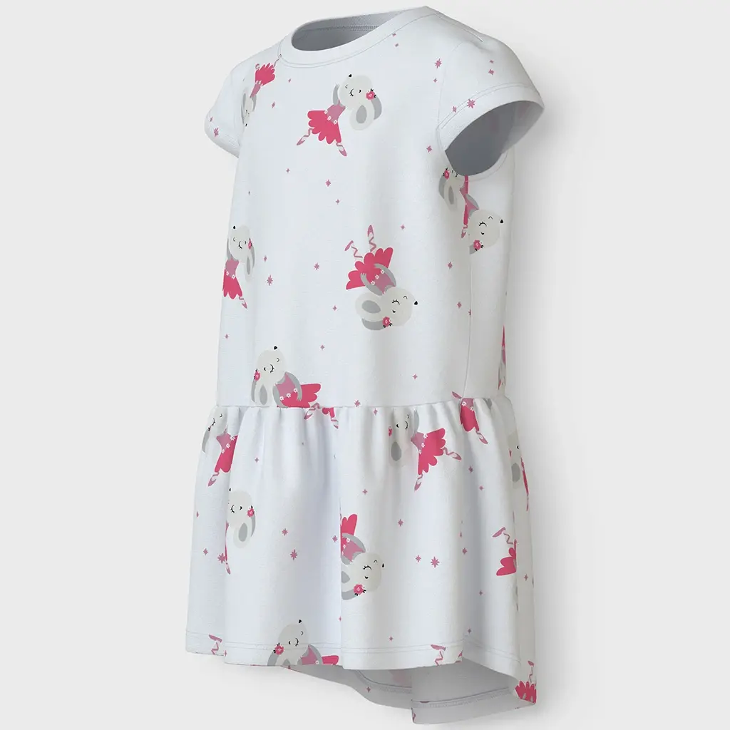 Jurk Vigga (bright white)