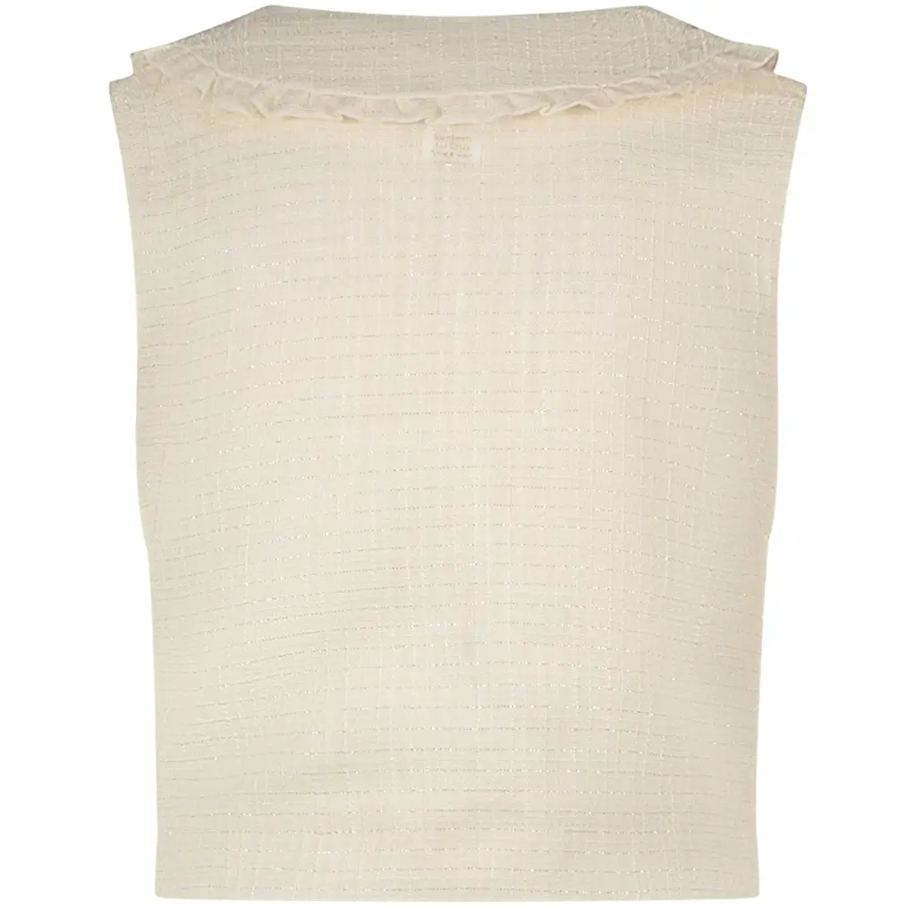 Gilet Asmar tweed (off white)