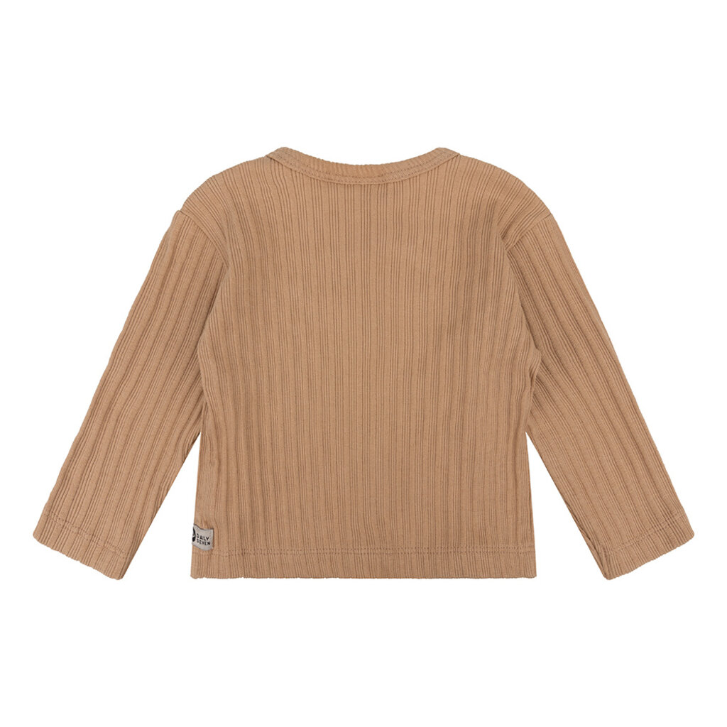 Omslag shirtje (camel sand)