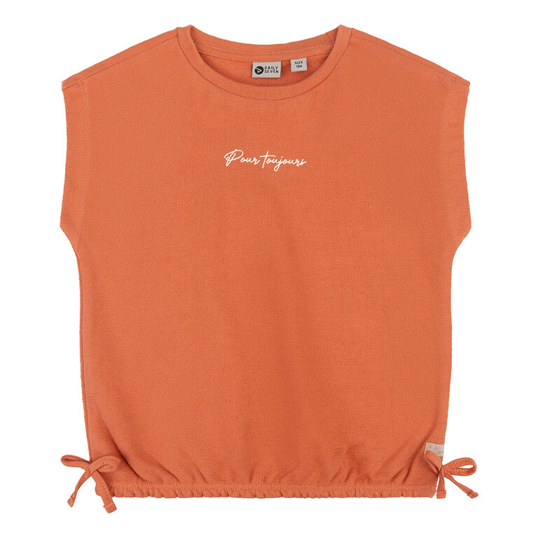T-shirt Pour Toujours organic (peach melba)