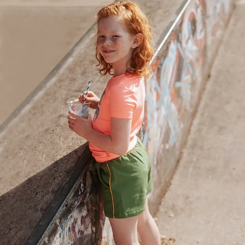 Korte broek Peggy sweat (tropical green)