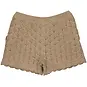 LEVV Korte gebreid broekje Klaar (taupe)
