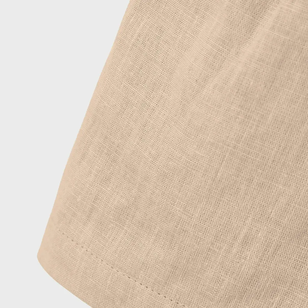 Linnen korte broek Falinnen (humus)