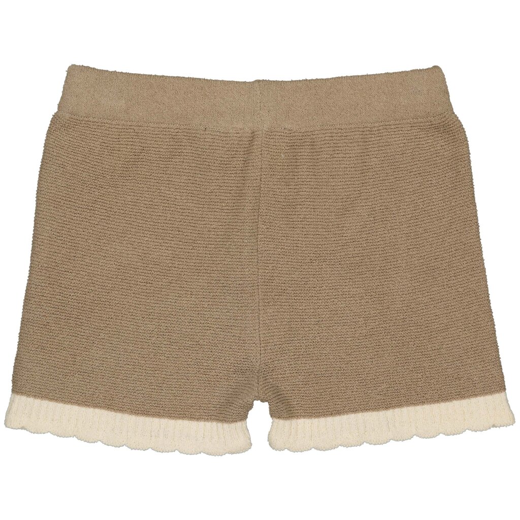 Gebreide korte broek Mona (taupe)