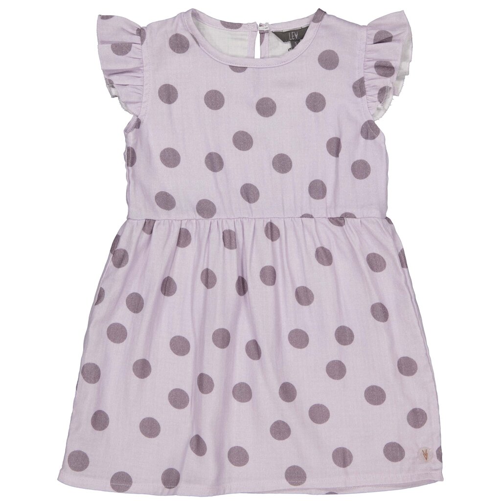 Jurk Mandy (aop purple dot)