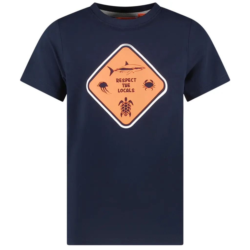 T-shirt Wessel (navy)