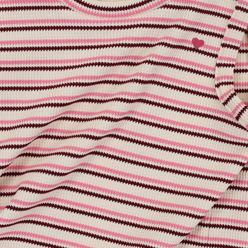 Topje (pink summer stripe)