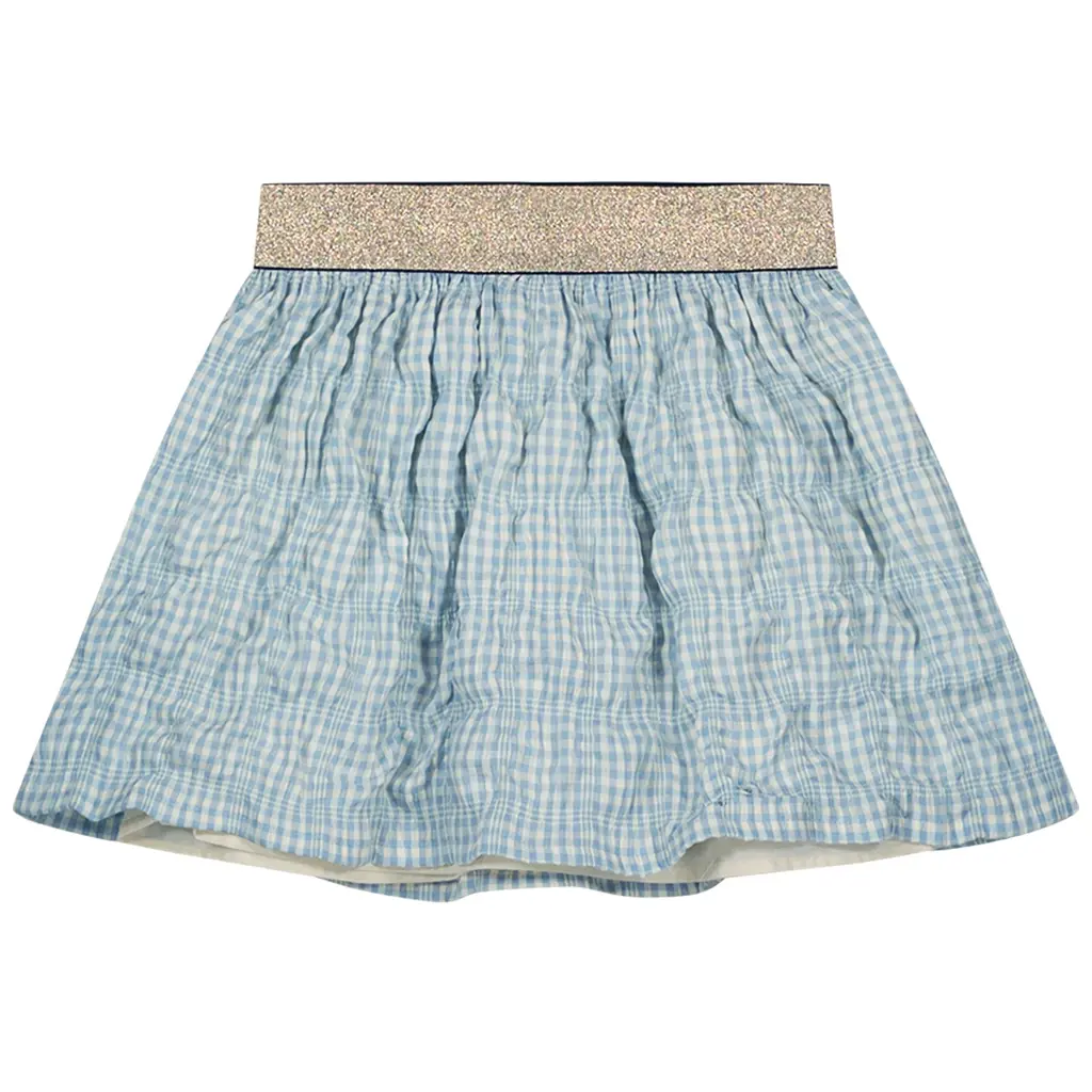 Rokje check (blue)