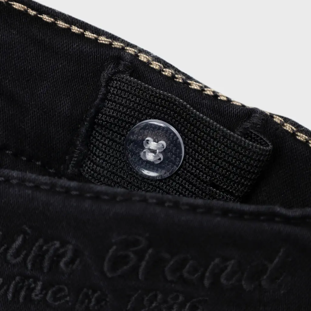 Korte spijkerbroek XSLIM FIT Theo (black denim)