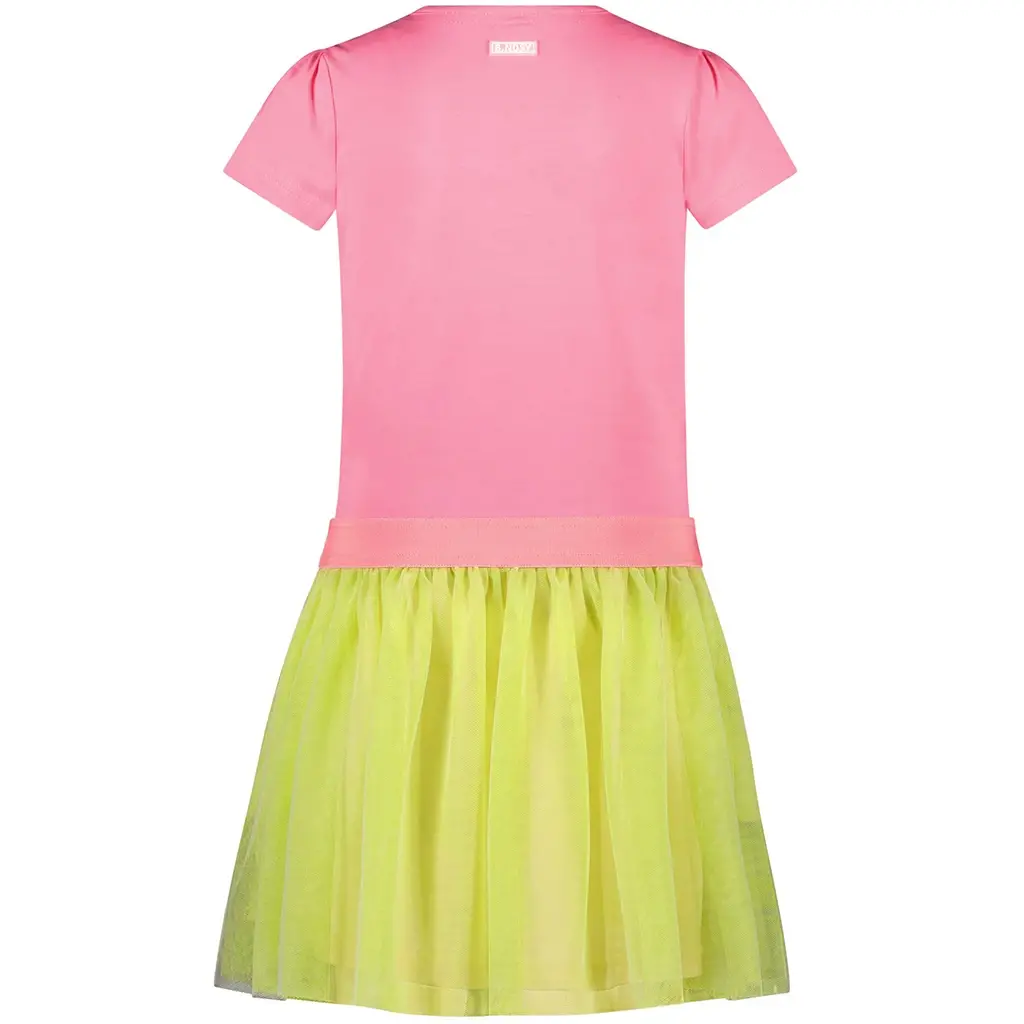 Jurk B. Glossy (sugar pink)