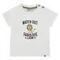 Babyface T-shirtje Watch out (milk)