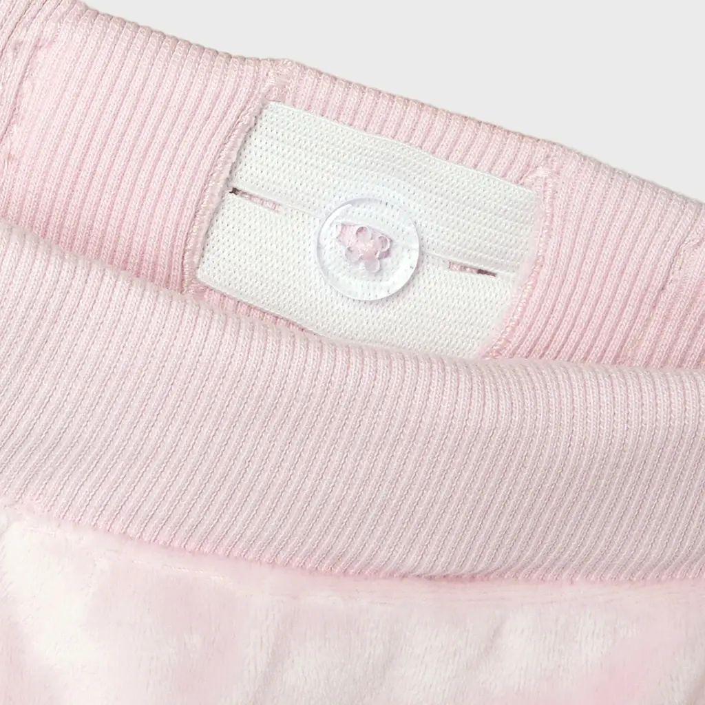 Broek BOOTCUT velours Najala (parfait pink)