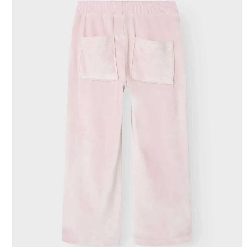 Broek BOOTCUT velours Najala (parfait pink)