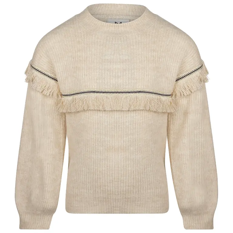 Gebreide trui (off white)