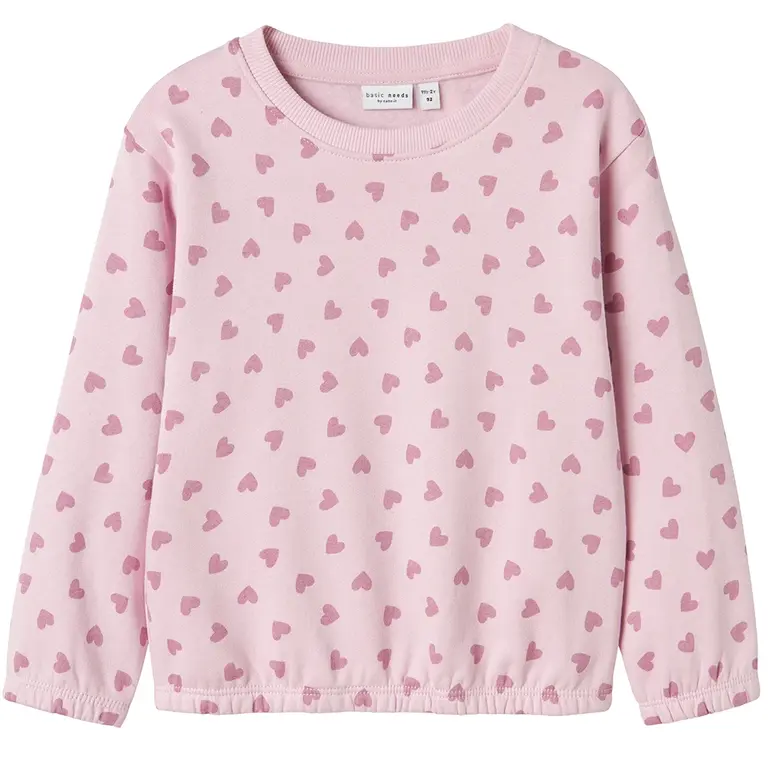 Trui sweat brushed Viluba (corsage)