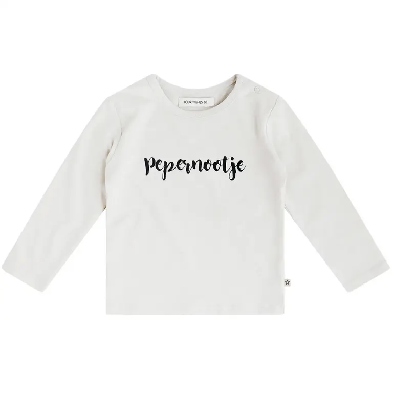 Longsleeve Pepernootje (off-white)