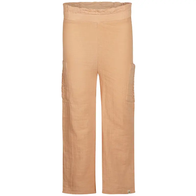 Broek wide leg (peach)