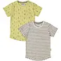 Dirkje 2 paar t-shirtjes (pistachi green)