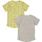 Dirkje 2 paar t-shirtjes (pistachi green)