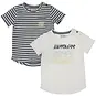 Dirkje 2 paar T-shirtjes (white)