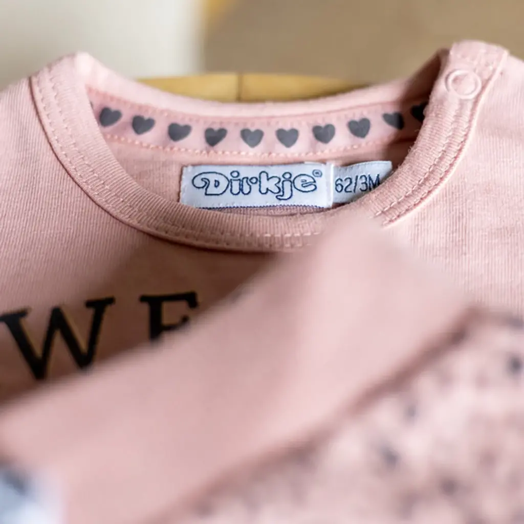 Tweedelig setje Awesome (old pink)
