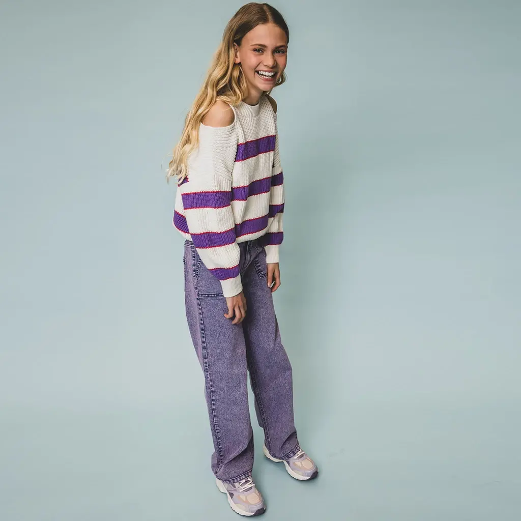 Gebreide trui (stripe)