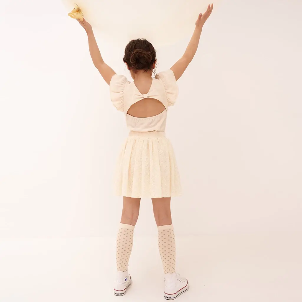 Rokje Ninu (pearled ivory)