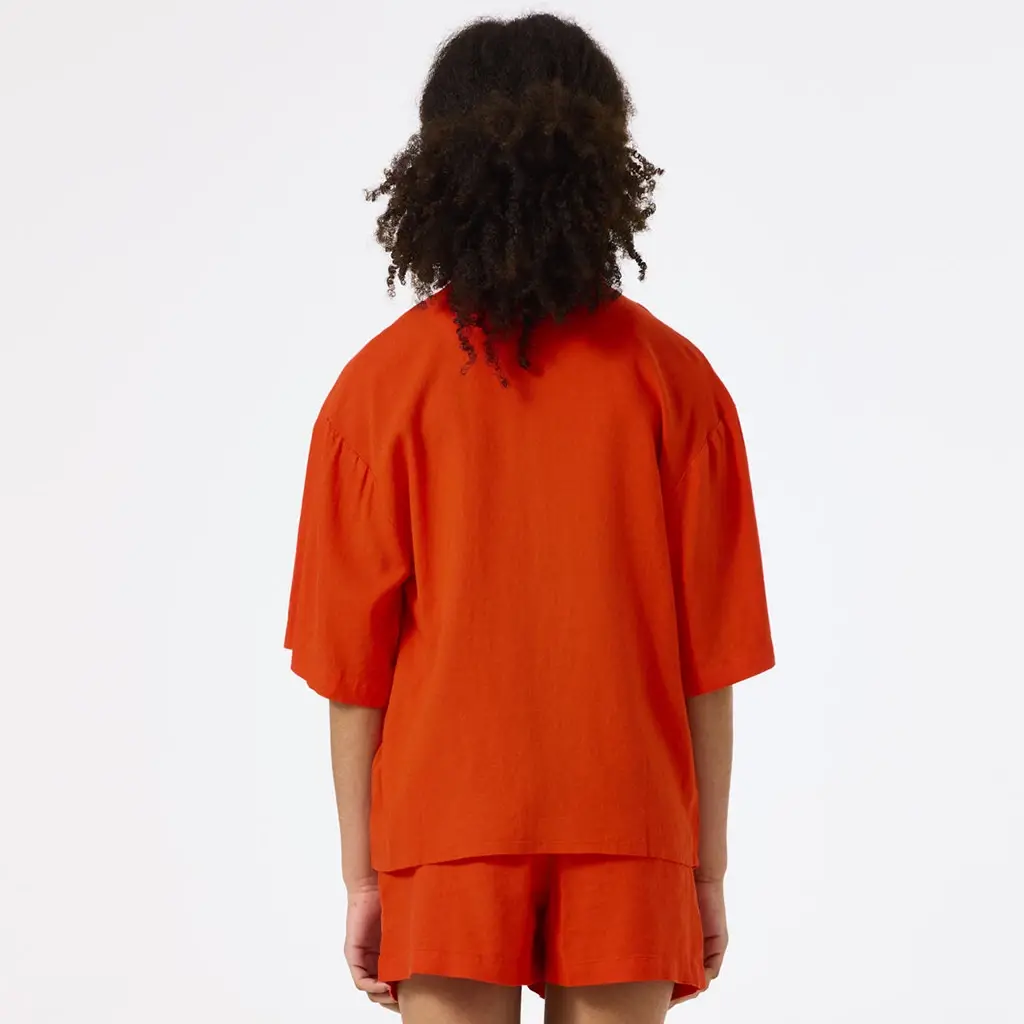 Korte broek bermuda (manderin red)