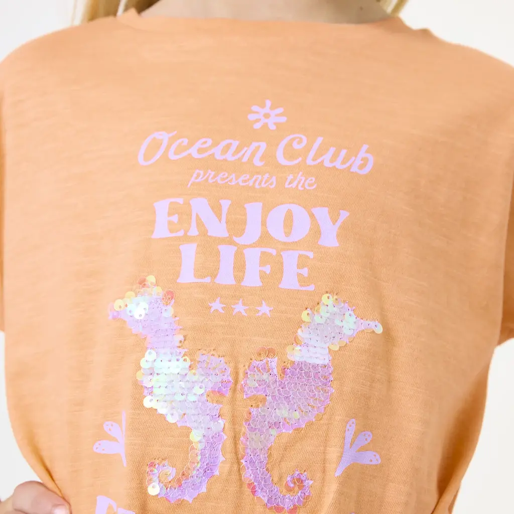 T-shirt (coral kiss)