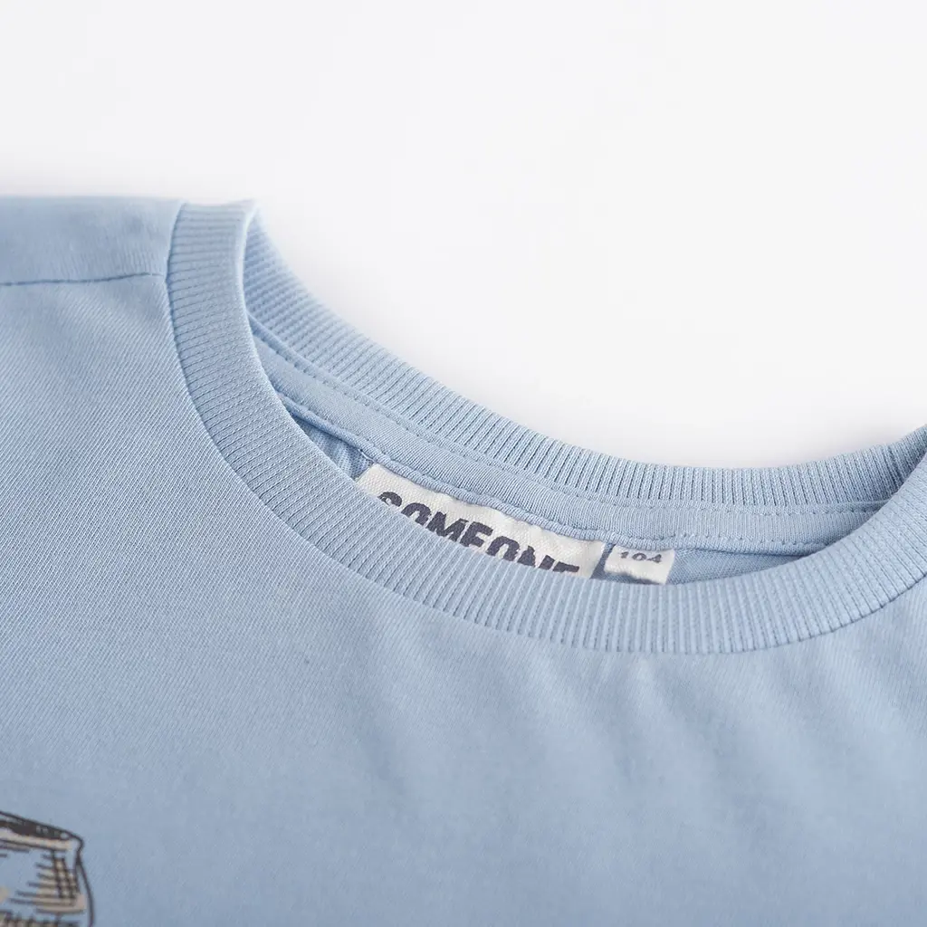 T-shirt Comida (light blue)